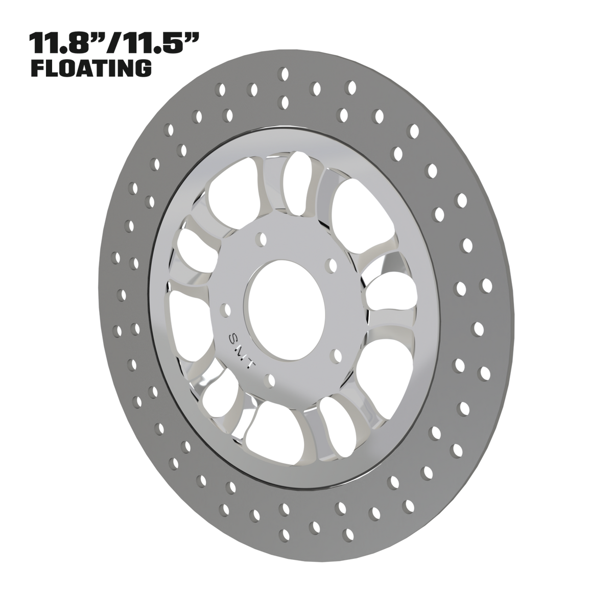 Hennessey 11" Floating Rotor in Polished