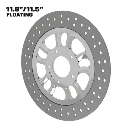 Hennessey 11" Floating Rotor in Polished