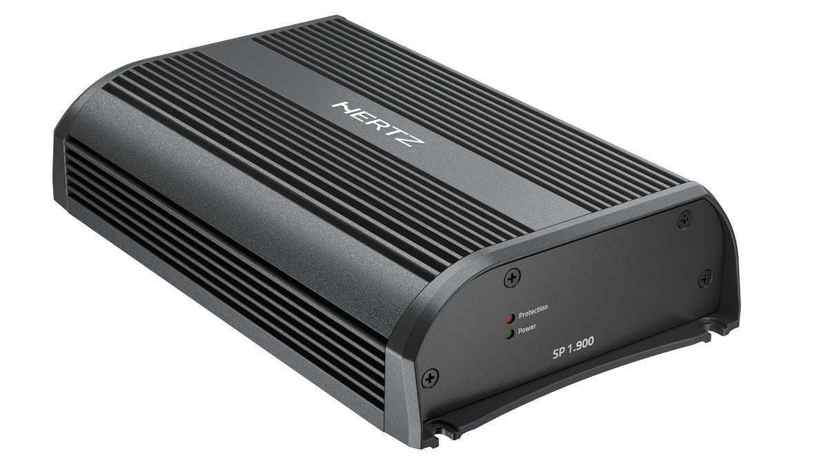Hertz SP 1.900 Amplifier | 1000 W total power | 1 x 1000 W @ 2 Ohm | IP55 – D-class
