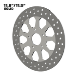 High Stakes 11" solid rotor in polished