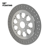 High Stakes 13" floating rotor in polished
