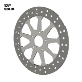 High Stakes 13" solid rotor in polished