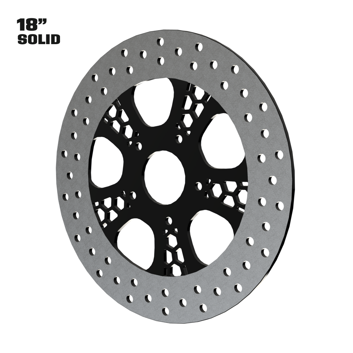 Hive 18" Solid Rotor in Black