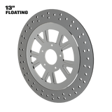 Hot Rod 13" floating rotor in polished