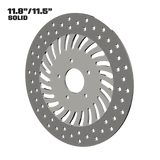 Hurricane 11" solid rotor in polished