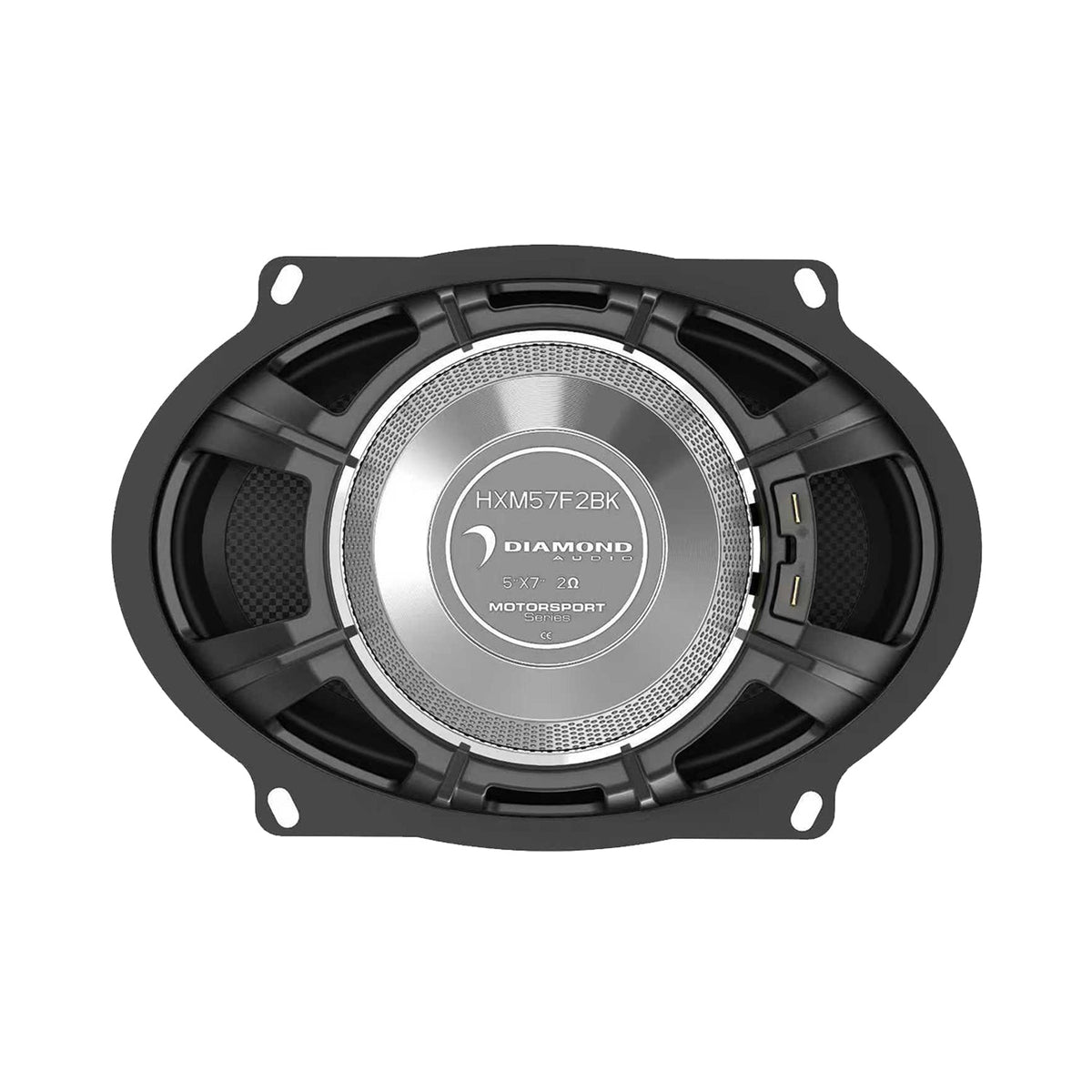 Diamond Audio 5"x7" 2-Way Harley-Davidson® Direct Replacement Speakers (2Ω)- HXM57F2BK