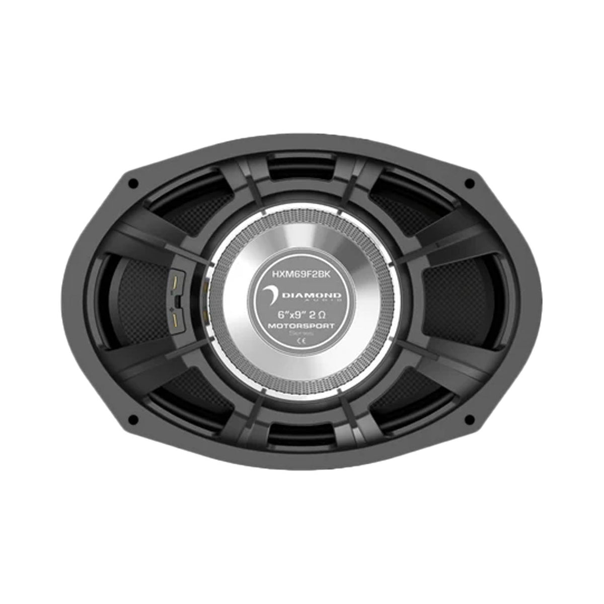 Diamond Audio 6" x 9" 2-Way High Output Marine Speaker (2Ω ) - HXM69F2BK