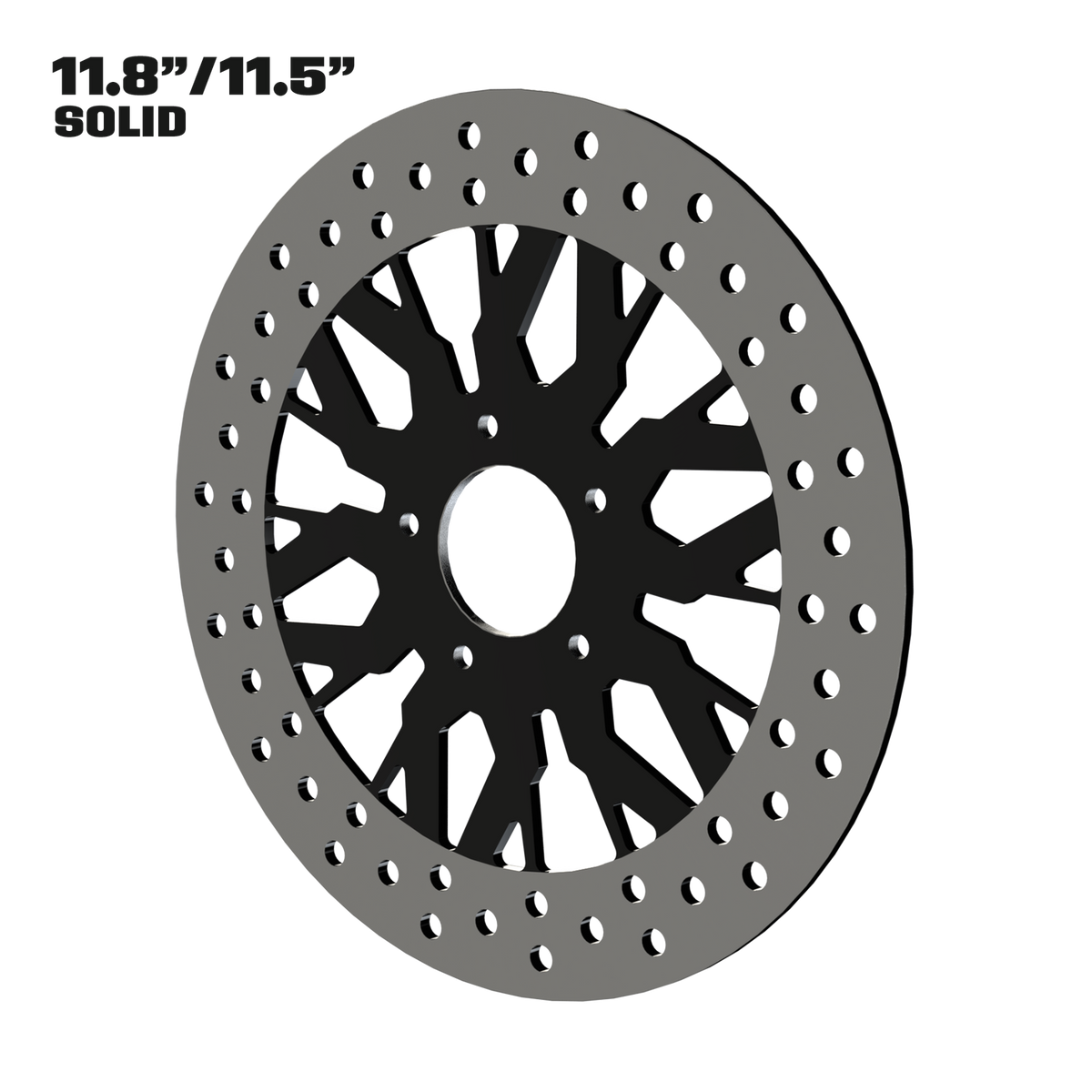 Hypex 11" Floating Rotor in Black