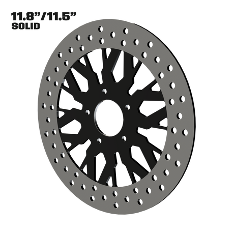 Hypex 11" Floating Rotor in Black