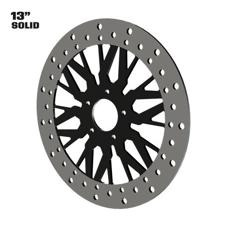 Hypex 13" Floating Rotor in Black