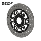 Hypex 11" Floating Rotor in Black
