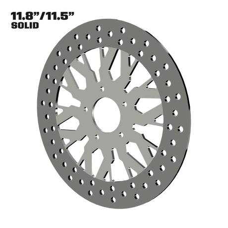 Hypex 11" Solid Rotor in Polished
