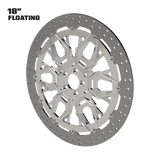 Hypex 18" Floating Rotor in Polished