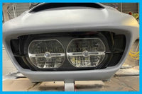 DIRTY BIRD CONCEPTS HARLEY DAVIDSON ROAD GLIDE FAIRING BLOCK OFF DELETE PLATE 2015 TO 2023