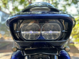 DIRTY BIRD CONCEPTS HARLEY DAVIDSON ROAD GLIDE FAIRING BLOCK OFF DELETE PLATE 2015 TO 2023