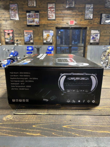 Curly's Inc Shark Tooth 2015 – UP Road Glide LED Headlight