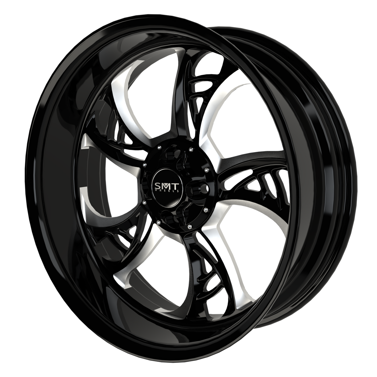 18x7" Harley-Davidson Hennessy Black Double Cut Trike Wheel
