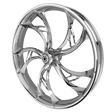 26 Inch Hennessy 3D Chrome Harley Wheel
