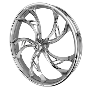 26 Inch Hennessy 3D Chrome Harley Wheel
