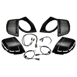 HERTZ HD24H 6X9″ SADDLEBAG SPEAKER CUT IN KIT W/ WIRING 2024-UP HARLEY DAVIDSON® TOURING BASE AND CVO ST MODELS