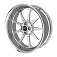 High Stakes Harley Trike Chrome Wheels