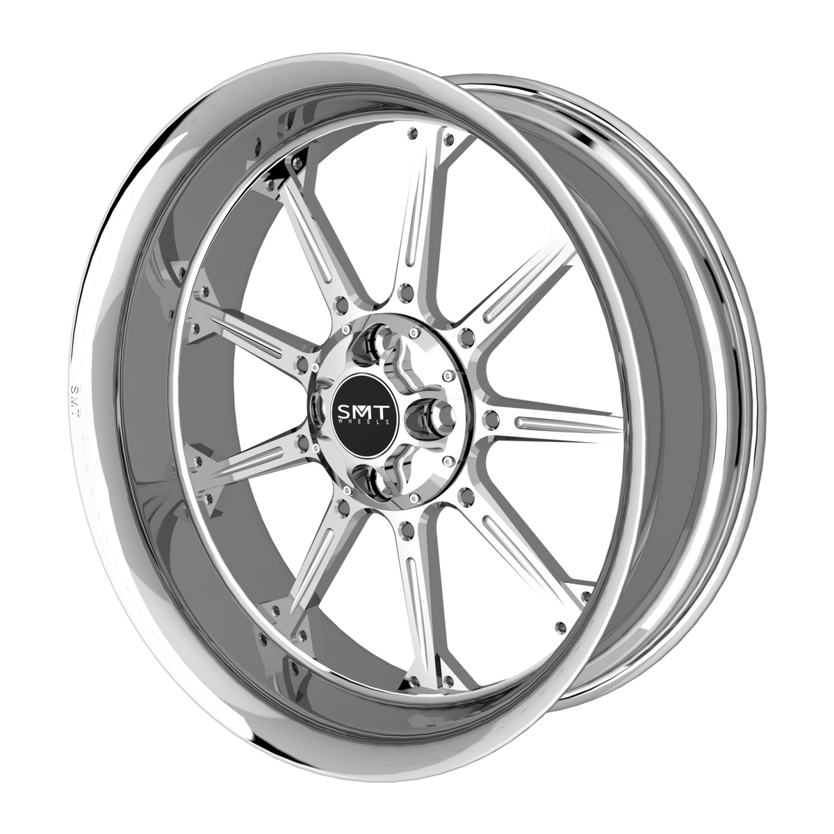High Stakes Harley Trike Chrome Wheels