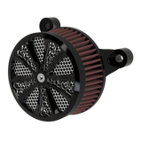 Hive Air Cleaner in black double cut