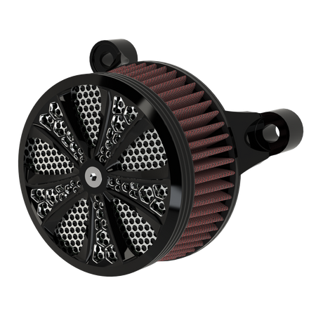 Hive Air Cleaner in black double cut