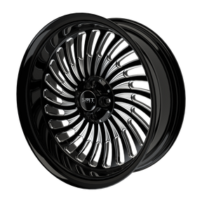 Hurricane Harley Trike Black Double Cut Wheels