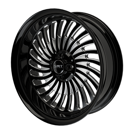 Hurricane Harley Trike Black Double Cut Wheels