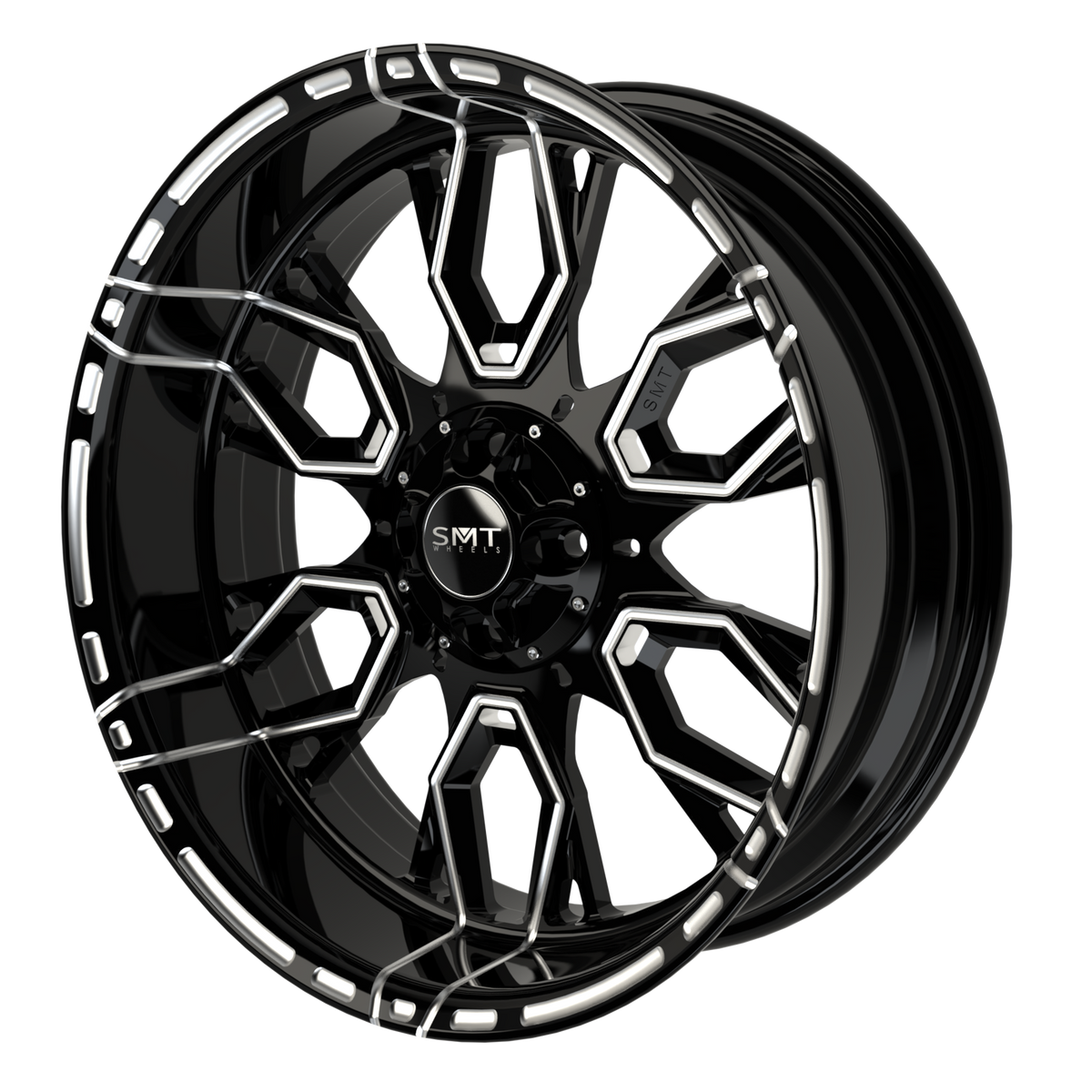 Hypex Harley Trike Black Double Cut Wheels