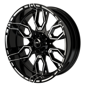 Hypex Harley Trike Black Double Cut Wheels