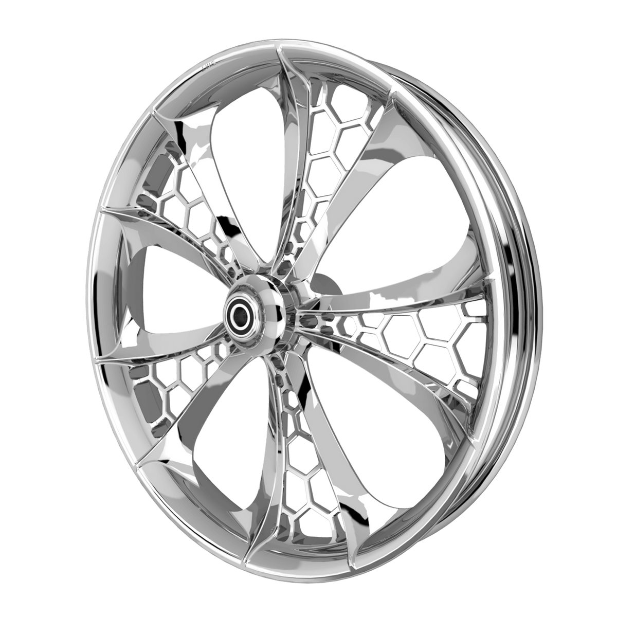 26 Inch Hive 3D Chrome Harley Wheel