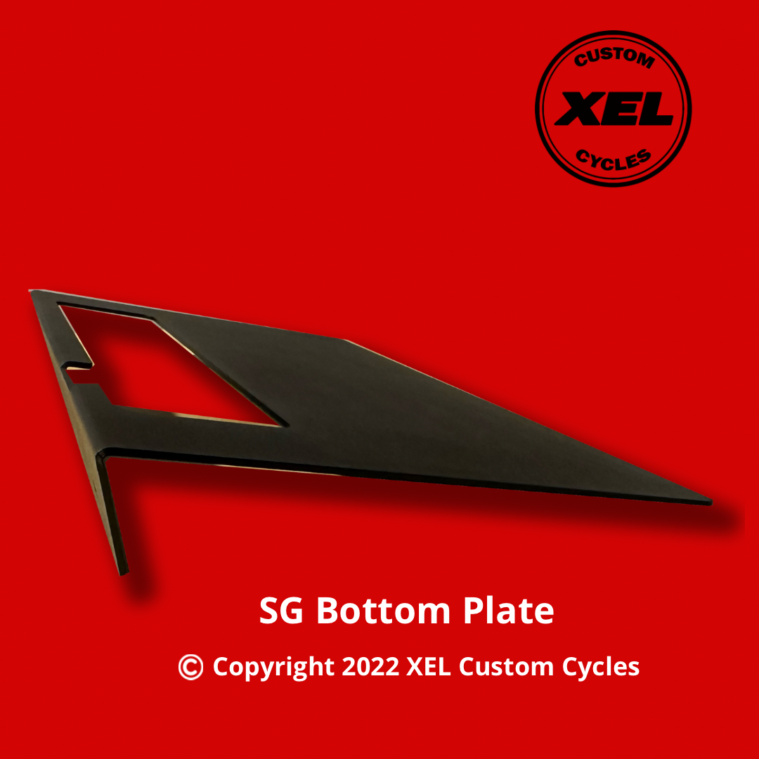 XEL Street Glide Amp Rack Bottom Plate