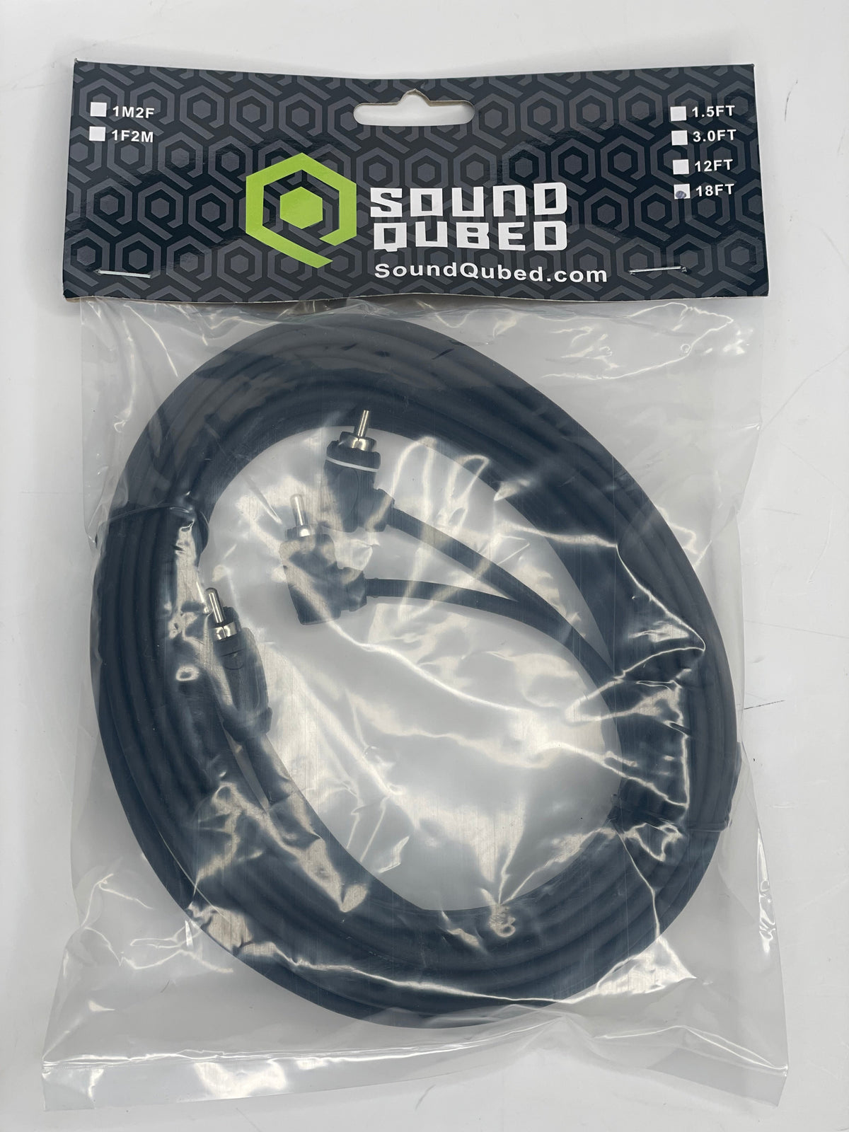 SoundQubed Twisted OFC 2-Channel RCA 1.5-18ft