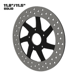 Imitator 11" solid rotor in black