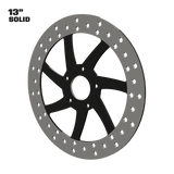 Imitator 13" solid rotor in black