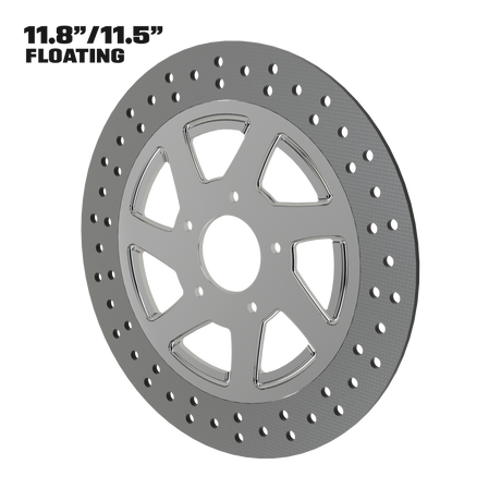Imitator 11" floating rotor in polished