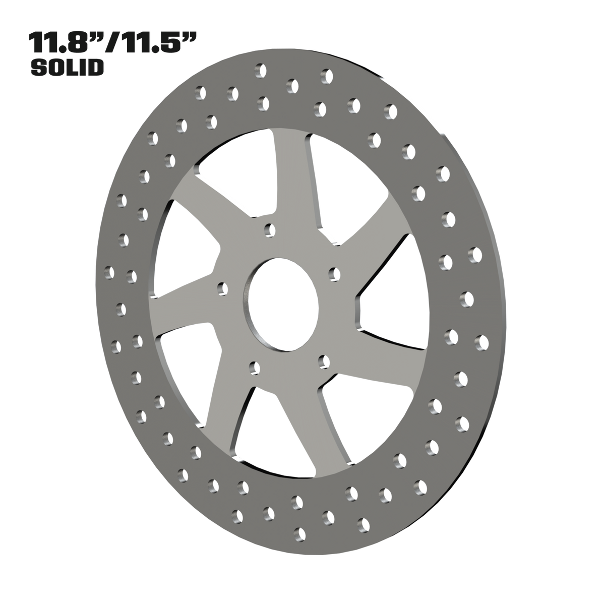 Imitator 11" solid rotor in polished