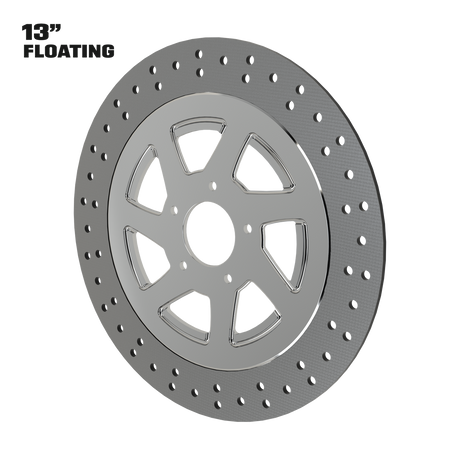 Imitator 13" floating rotor in polished