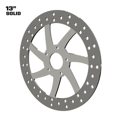 Imitator 13" solid rotor in polished