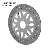 Infinity 11" floating rotor in polished