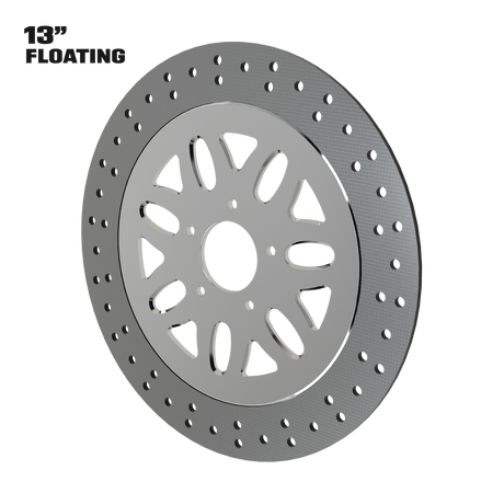Infinity 13" floating rotor in polished