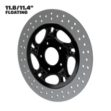 Intrepid 11" Floating Rotor in Black