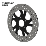 Intrepid 11" Solid Rotor in Black