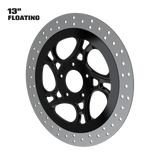 Intrepid 13" Floating Rotor in Black