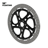Intrepid 18" Floating Rotor in Black
