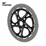 Intrepid 18" Floating Rotor in Black Contrast Cut