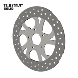 Intrepid 11" Solid Rotor in Polished