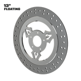 Iron Trinity 13" floating rotor in polished